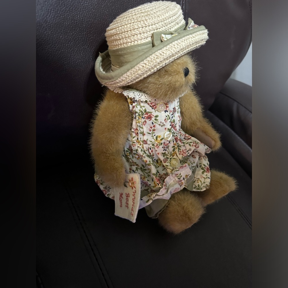 Vintage Boyd Bear World’s Beat Mom Mother’s Day Bear NWOT RARE HTF - Picture 6 of 15